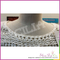 Factory latest designs white spring distressed hollow pullover sweater for girls