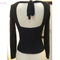 Wholesale women lady elegant long sleeve sexy backless sweater