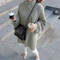 Wholesale new design girl's autumn winter long sleeve turtleneck knit sweater