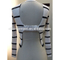 Korean style fashion mature in tight womans knitting stripe backless sweater