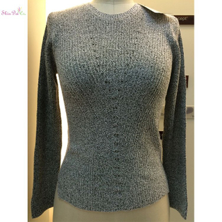 Best price custom short knitted tops sweater for women ladies girl