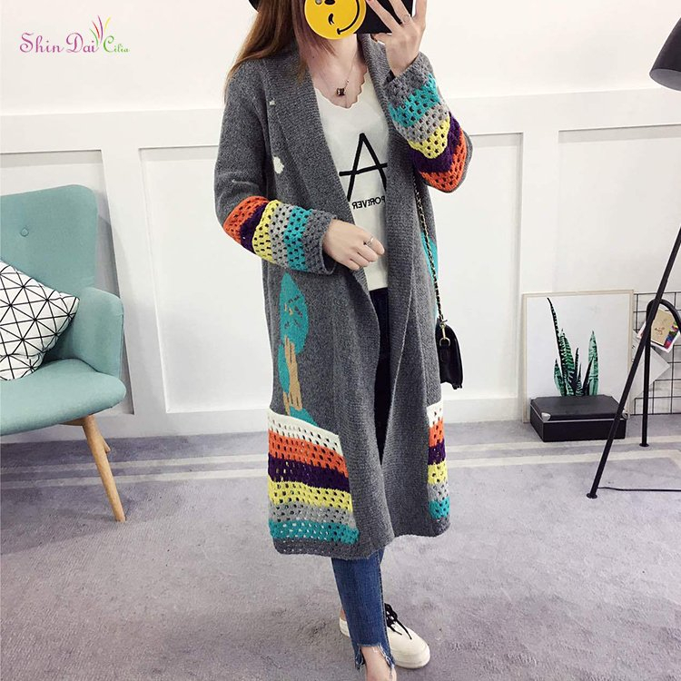 Long Sleeve Batwing Cardigan Sweater Sweater Designs For Ladies Cardigan