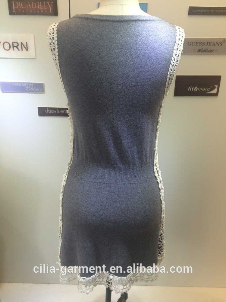 ladies' knit skirt for spring and summer 100%cotton