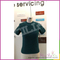 Latest new style dark green lady women half sleeve sweater T-shirt