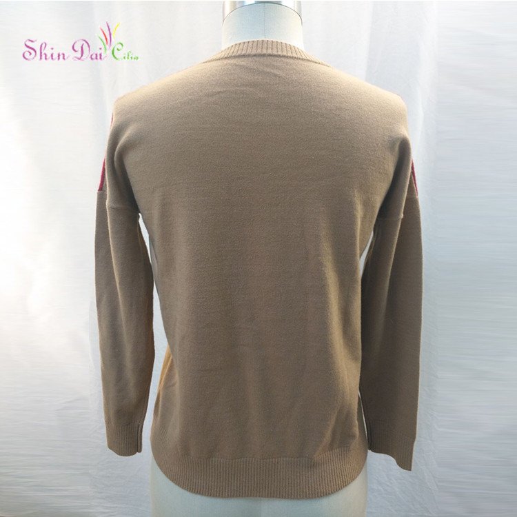 Competitive Price Most Popular Christmas Woman Viscose Pullover Sweater