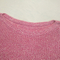 Factory Price Winter Women Comfortable Crewneck Hand Knit Pullover Sweater