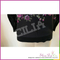 Factory directly wholesale black lady knitted pullover swwater with digital printing