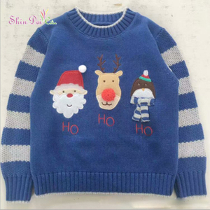 China Wholesale OEM Service Cartoon Design Christmas Pullover Sweaters