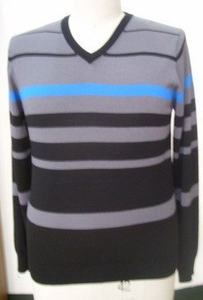 2010 Classic men striped sweater