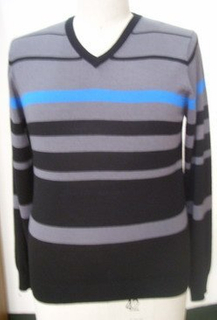 2010 Classic men striped sweater