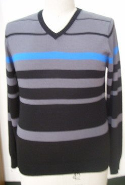 2010 Classic men striped sweater