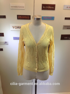 2015 new fashion sexy young lady sweater