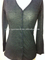 lady 14gg flat knit cardigan sweater