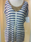 ladies stripe colour knitted sweater