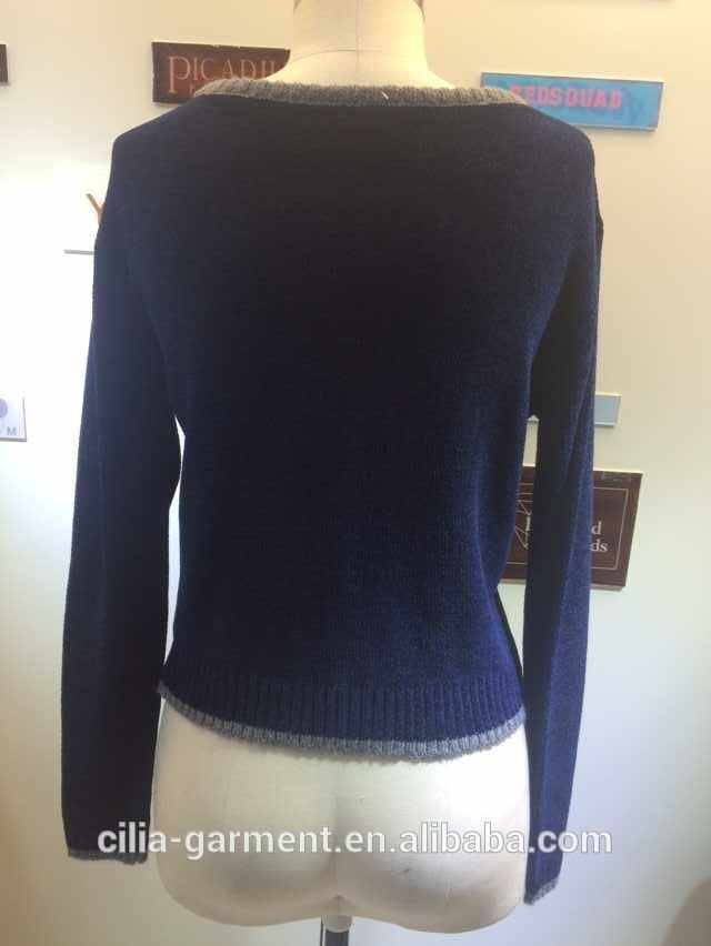2015 new design Knitted Sweater