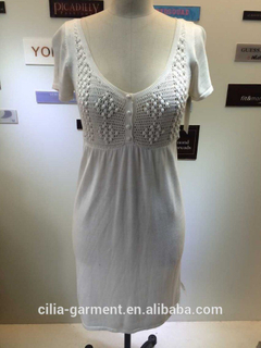 2015 new fashion lady sweater long dress