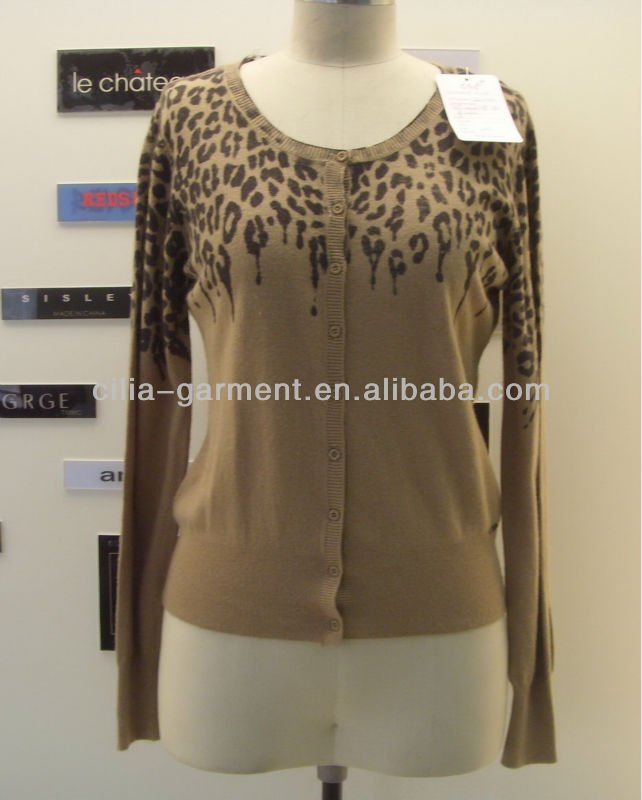 lady fashion knitted sweater