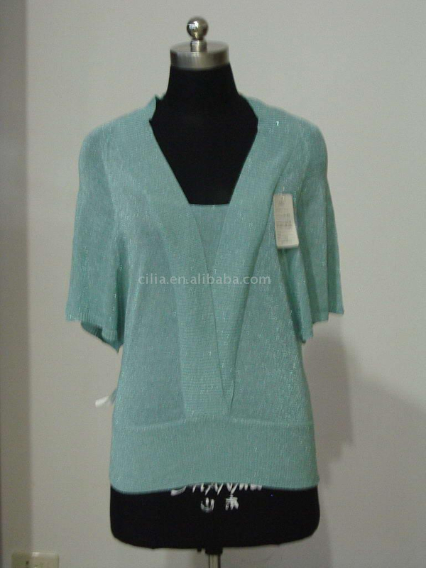Ladies' Spring/summer Knit Sweater