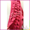 Wholesale new design lady women red woolen cardigan sweater with falbala