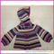 Directly sell from factory winter knitted stripe patterns cardigan sweater for children
