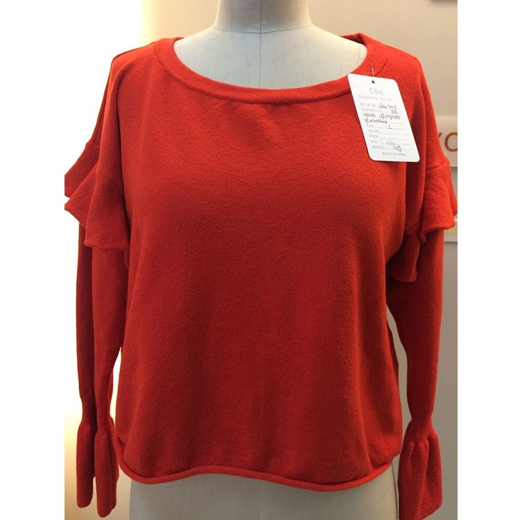 China manufacturer wholesale fashion red women knitting sweater and pullovers