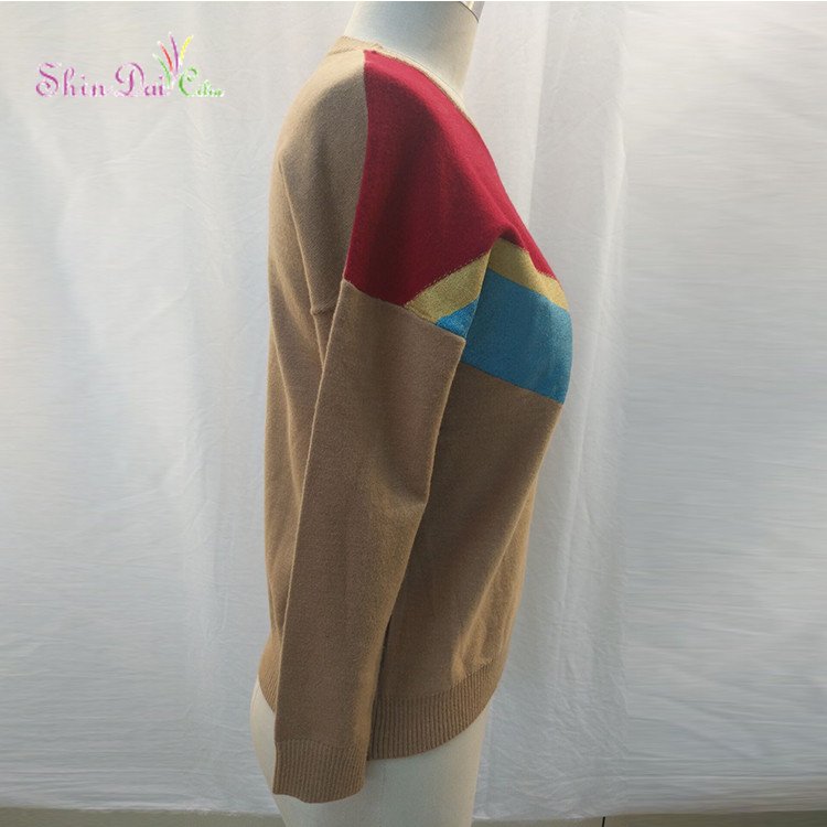 Competitive Price Most Popular Christmas Woman Viscose Pullover Sweater