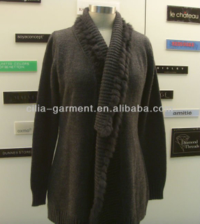 lady knitted sweater