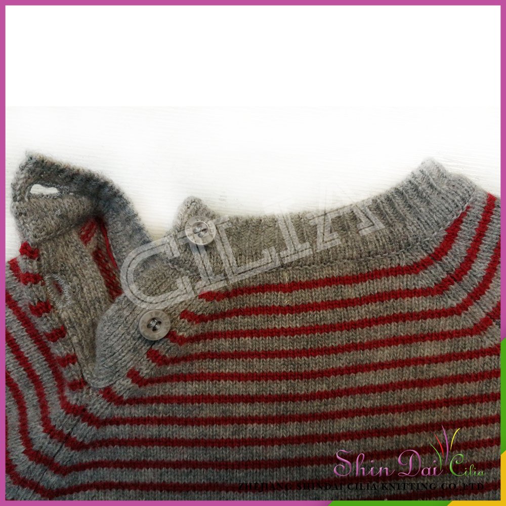 Wholesale new design autumn knitting wool ombre button sweater cardigan for children