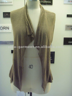 LADY 12gg flat jersey knit sweater