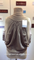 lady knitted sweater with high neck