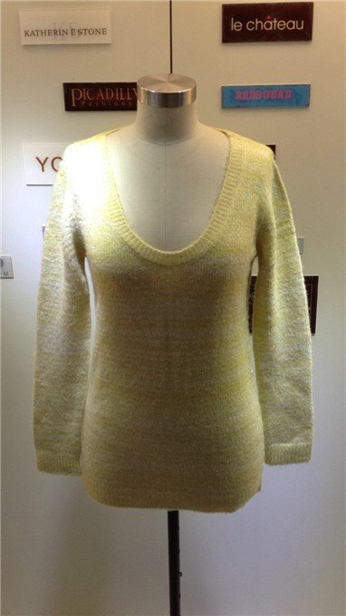 2015 fashion lady knitted dress with long sleeve