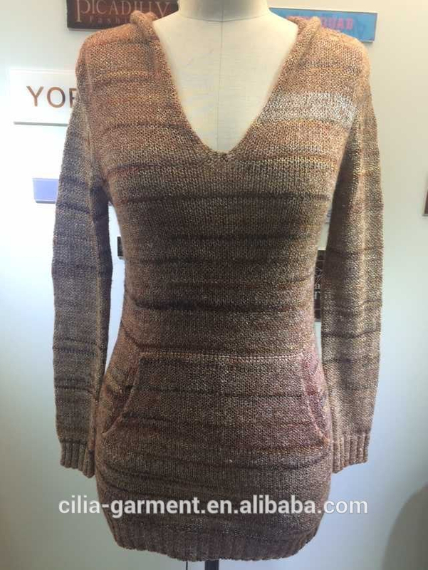 2015 newest design Knitted Sweater pullover dress