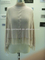 LADY 9gg rib knit sweater poncho