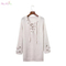 Directly sell from factory new sexy womens girl knitwear lace up pullover sweater