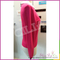 Good design sexy women's rose red knitted pullover sweater with white shirt collar