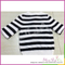 Wholesales new design girls stylish knitted pullover sweater with cat embroider