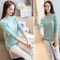 New Design Blank Pullover Style Women Knitting Patterns Long Sleeve Sweater
