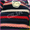 New types fashion hand knitted baby girls breathable cardigan sweater with embroider