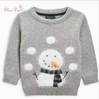 China Wholesale High Quality Christmas Cartoon Pattern Winter Cotton Sweater