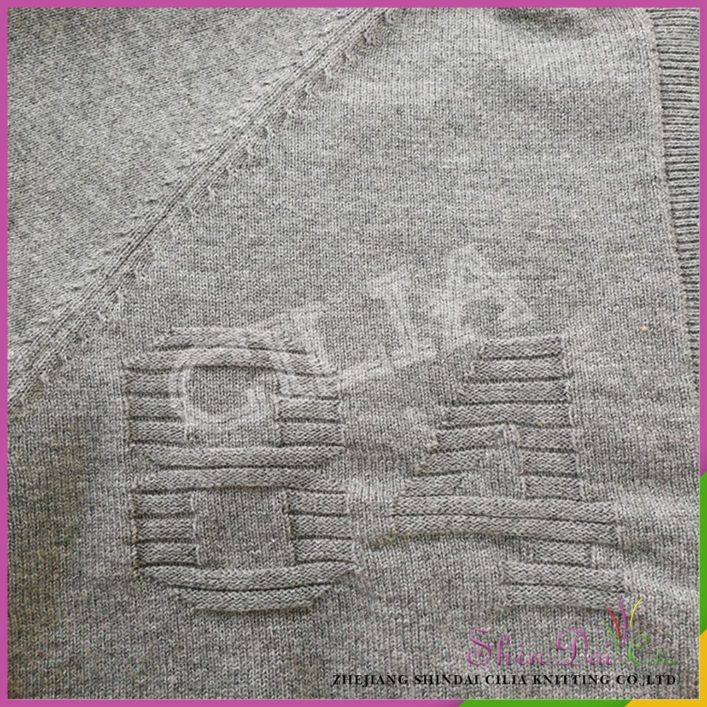 Factory directly provide fashion korean style 100% cotton knitting sweater