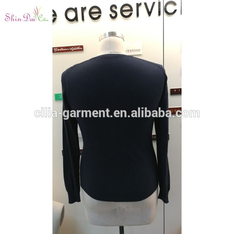 Customized cheap new men winter elastic knitted pullover sweater