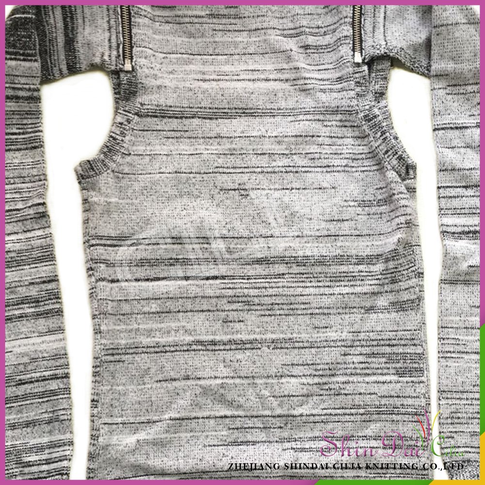 Super value wholesale autumn winter women's knitted pullover sweater by machine
