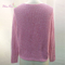 Factory Price Winter Women Comfortable Crewneck Hand Knit Pullover Sweater