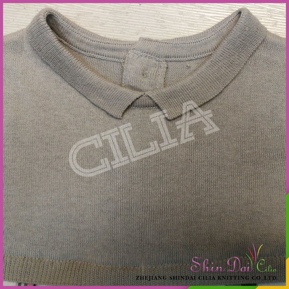 Hot selling 100% cotton girl korean style summer fashion knitting pullovers sweater