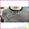 Cheap custom autumn winter lady knit sweater with geometrical pattern jacquard
