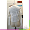 Factory directly provide white women round collar mohair pullover sweater