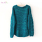 Popular New Designed Fashion Anti-Shrink Knit Pullover Woman Sweater