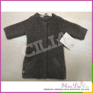 Wholesales fashionable 100% cotton nepal style knitted baby sweater for autumn winter