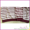 Top hot selling ladies hand knitted striped long pullover sweater