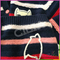 New types fashion hand knitted baby girls breathable cardigan sweater with embroider